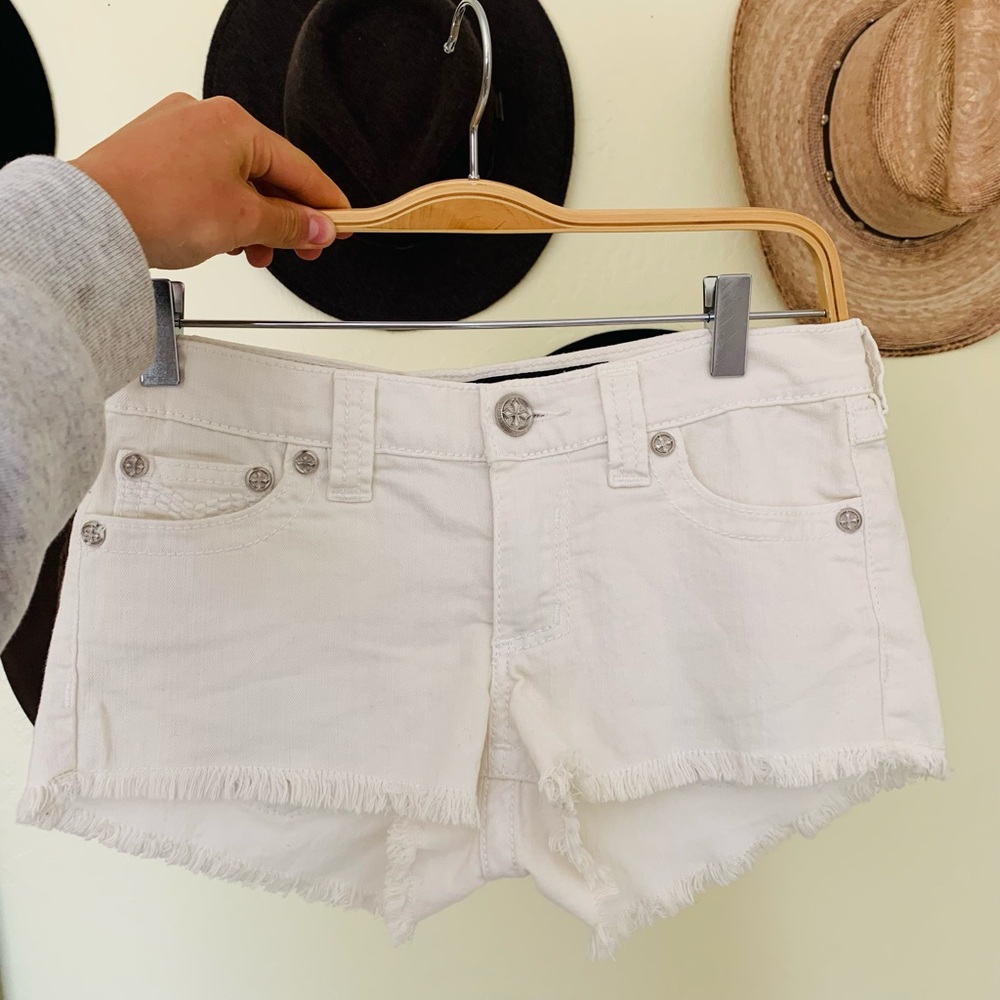 Off white Affliction shorts